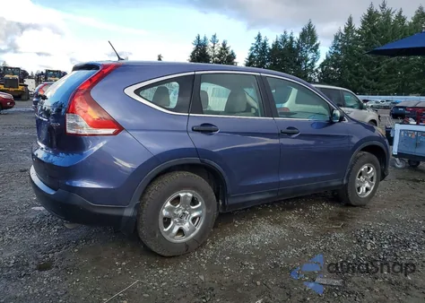 2013 Honda Cr-V Lx from USA, damaged, VIN 2HKRM4H33DH609108